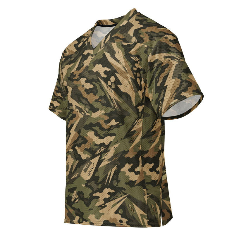 Spearpoint Vanguard Multi-Terrain CAMO Unisex American Football Jersey