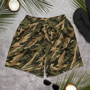 Spearpoint Vanguard Multi-Terrain CAMO Unisex Athletic Long Shorts
