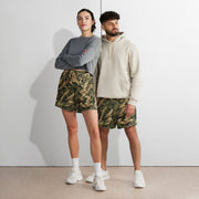 Spearpoint Vanguard Multi-Terrain CAMO Unisex Athletic Long Shorts
