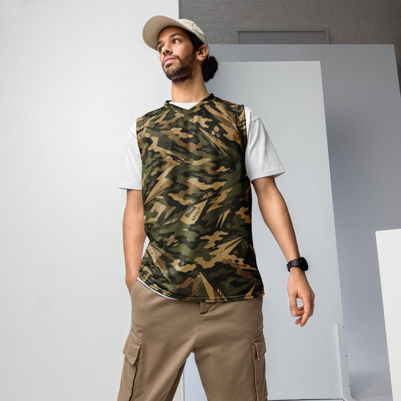 Spearpoint Vanguard Multi-Terrain CAMO Unisex Basketball Jersey - 2XS