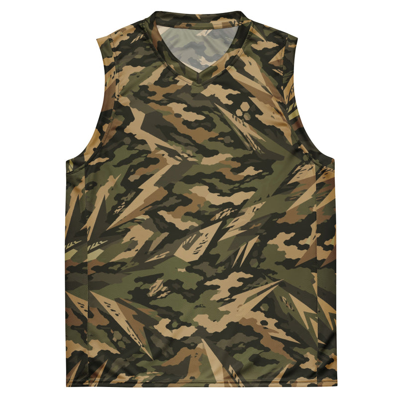 Spearpoint Vanguard Multi-Terrain CAMO Unisex Basketball Jersey