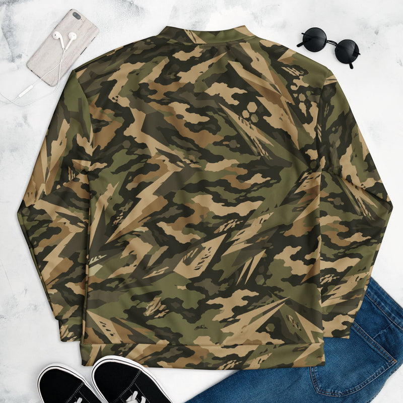 Spearpoint Vanguard Multi-Terrain CAMO Unisex Bomber Jacket