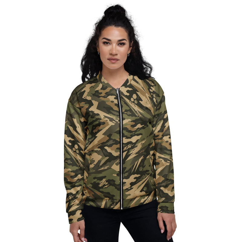 Spearpoint Vanguard Multi-Terrain CAMO Unisex Bomber Jacket