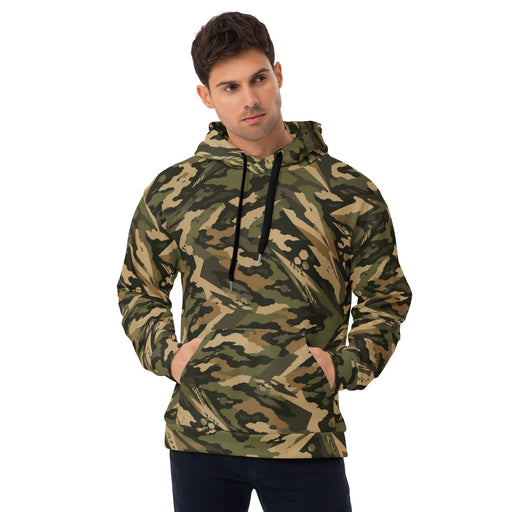 Spearpoint Vanguard Multi-Terrain CAMO Unisex Hoodie - 2XS