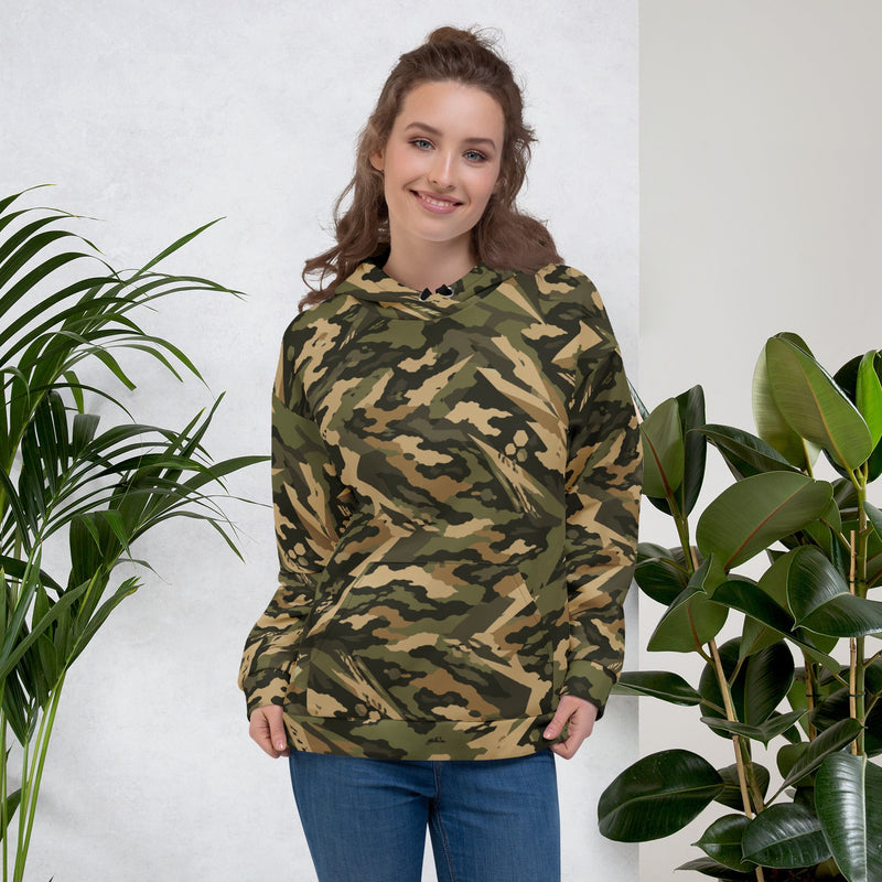 Spearpoint Vanguard Multi-Terrain CAMO Unisex Hoodie