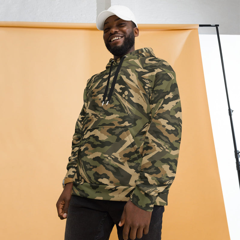 Spearpoint Vanguard Multi-Terrain CAMO Unisex Hoodie
