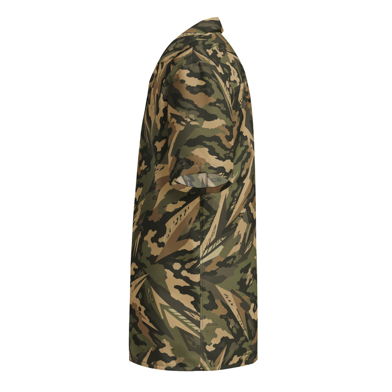 Spearpoint Vanguard Multi-Terrain CAMO Unisex Short-Sleeve Button Shirt - Button-Up
