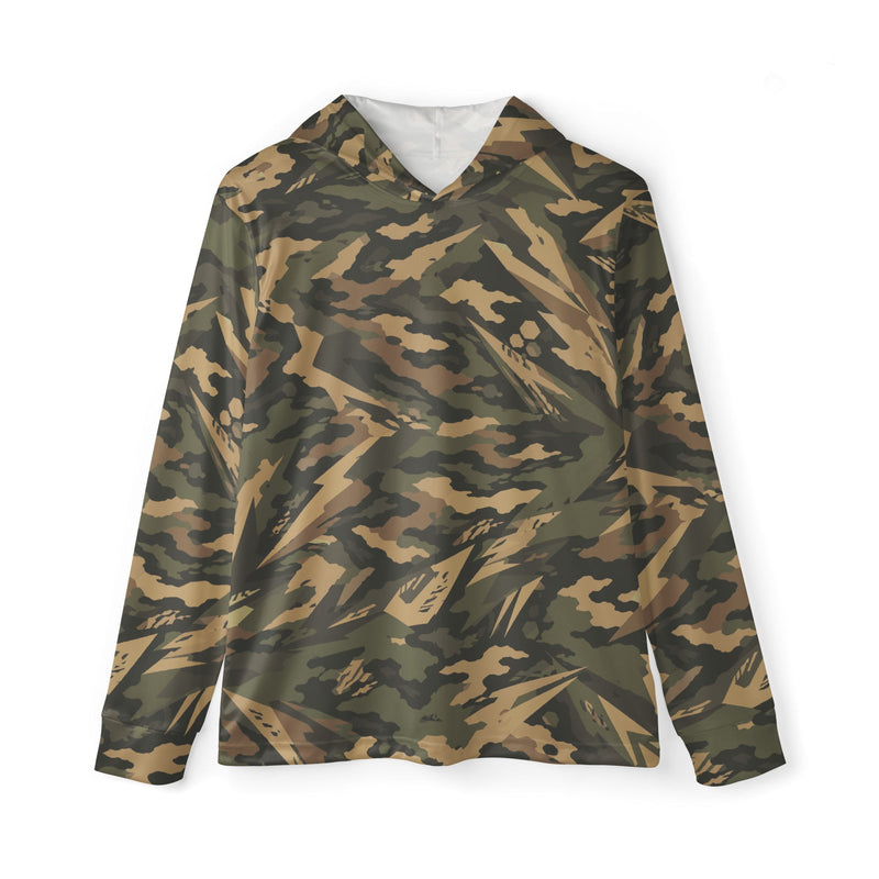 Spearpoint Vanguard Multi-Terrain CAMO Unisex Sports Warmup Hoodie - XS