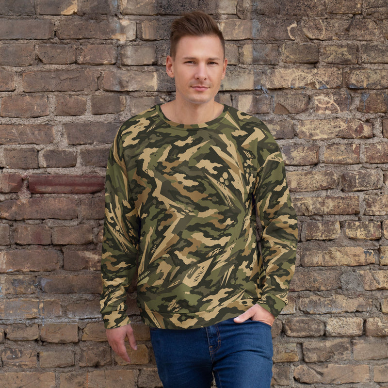 Spearpoint Vanguard Multi-Terrain CAMO Unisex Sweatshirt - 2XS