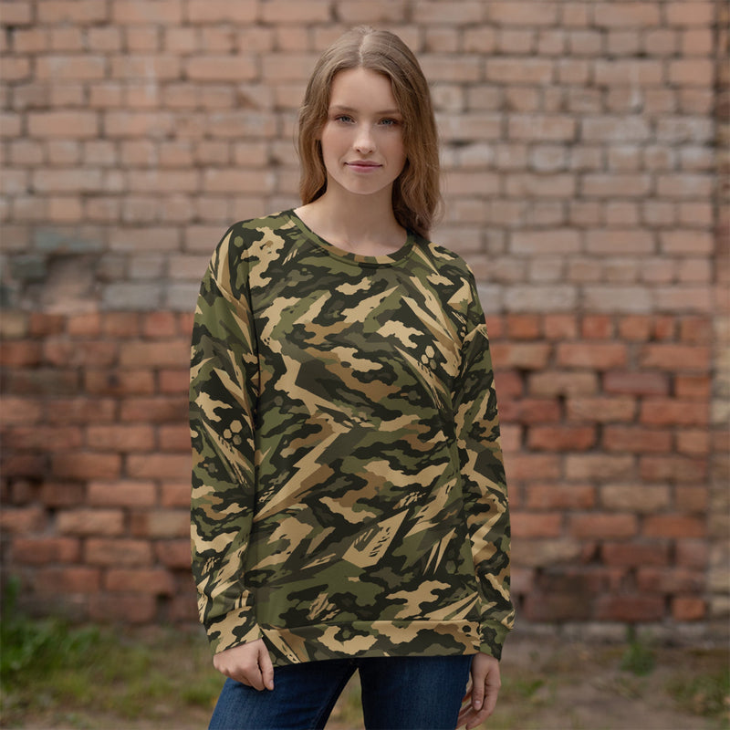 Spearpoint Vanguard Multi-Terrain CAMO Unisex Sweatshirt