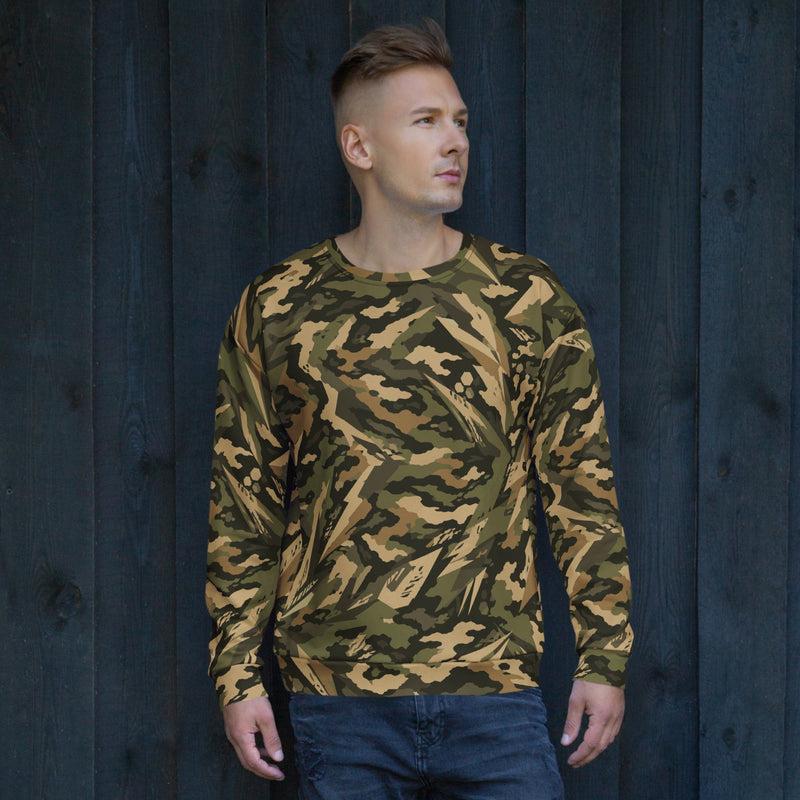 Spearpoint Vanguard Multi-Terrain CAMO Unisex Sweatshirt
