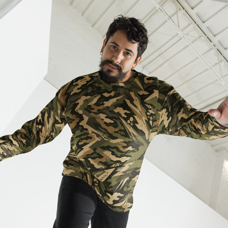 Spearpoint Vanguard Multi-Terrain CAMO Unisex Sweatshirt