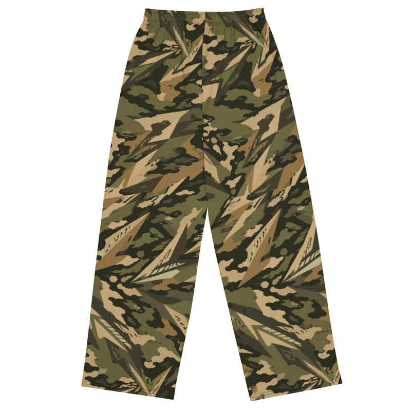 Spearpoint Vanguard Multi-Terrain CAMO Unisex Wide-Leg Leisure Pants - Pant