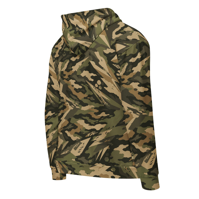 Spearpoint Vanguard Multi-Terrain CAMO Unisex Zip Hoodie
