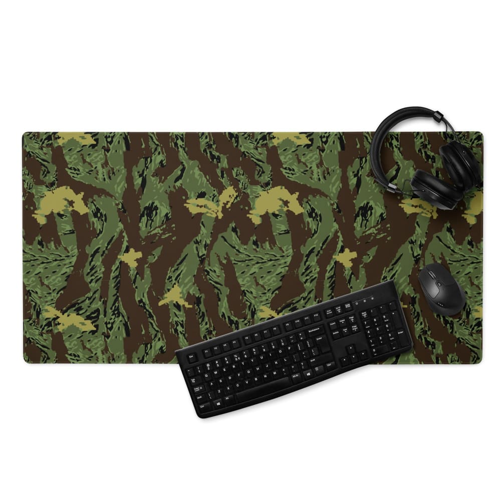 Special Purpose Canopy Tiger Stripe CAMO Gaming mouse pad - 36″×18″ - Gaming Mouse Pad