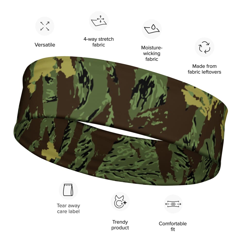 Special Purpose Canopy Tiger Stripe CAMO Headband - M