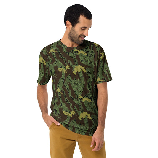 Special Purpose Canopy Tiger Stripe CAMO Men’s t-shirt - Mens T-Shirt