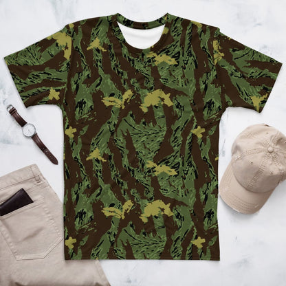 Special Purpose Canopy Tiger Stripe CAMO Men’s t-shirt - XS - Mens T-Shirt