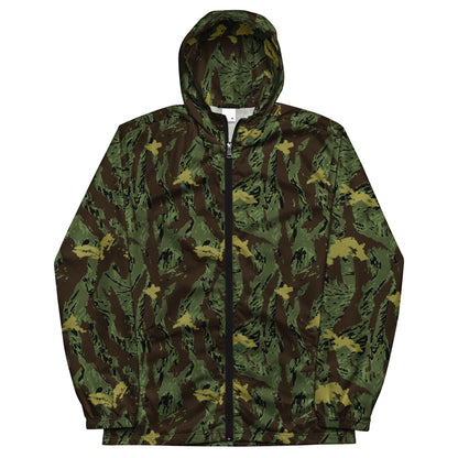 Special Purpose Canopy Tiger Stripe CAMO Men’s windbreaker - Mens Windbreaker