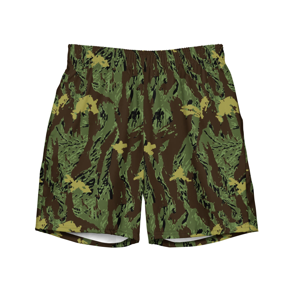 Special Purpose Canopy Tiger Stripe CAMO swim trunks - Mens Swim Trunks