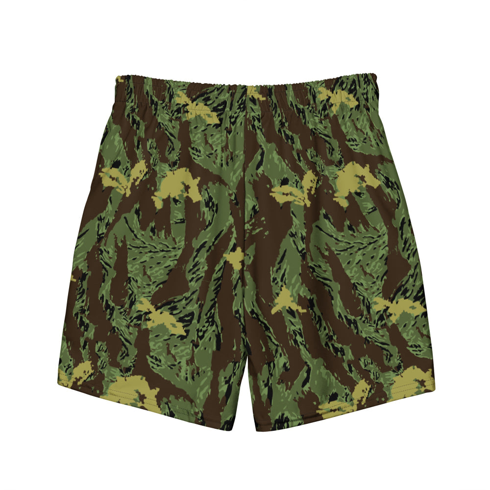 Special Purpose Canopy Tiger Stripe CAMO swim trunks - Mens Swim Trunks