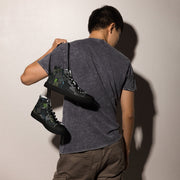 Spider Wall Reflex CAMO Mens High-Top Canvas Shoes