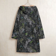 Spider Wall Reflex CAMO Men’s Horn Button Long Fleece Coat - Jacket
