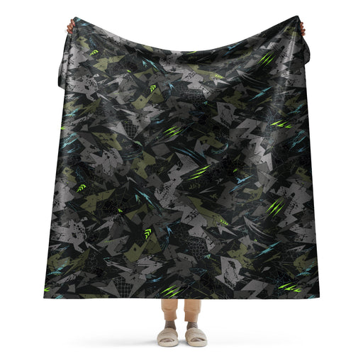 Spider Wall Reflex CAMO Sherpa Blanket - 60″×80″