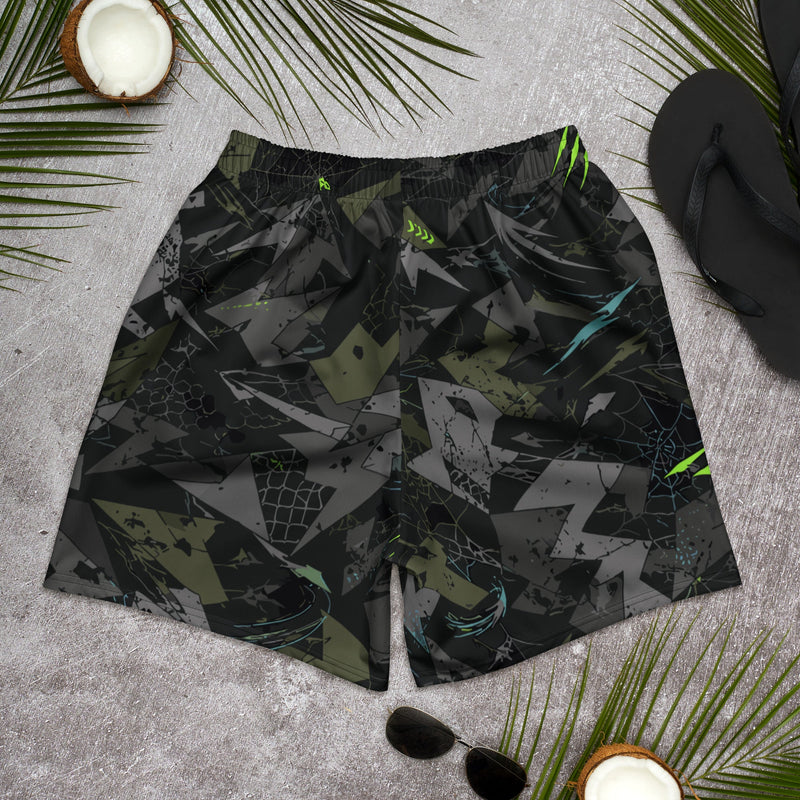 Spider Wall Reflex CAMO Unisex Athletic Long Shorts