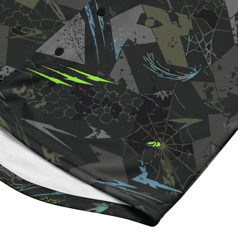 Spider Wall Reflex CAMO Unisex Baseball Jersey
