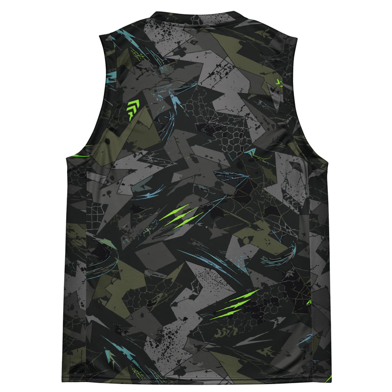 Spider Wall Reflex CAMO Unisex Basketball Jersey