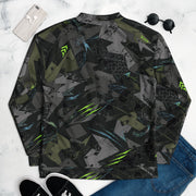 Spider Wall Reflex CAMO Unisex Bomber Jacket