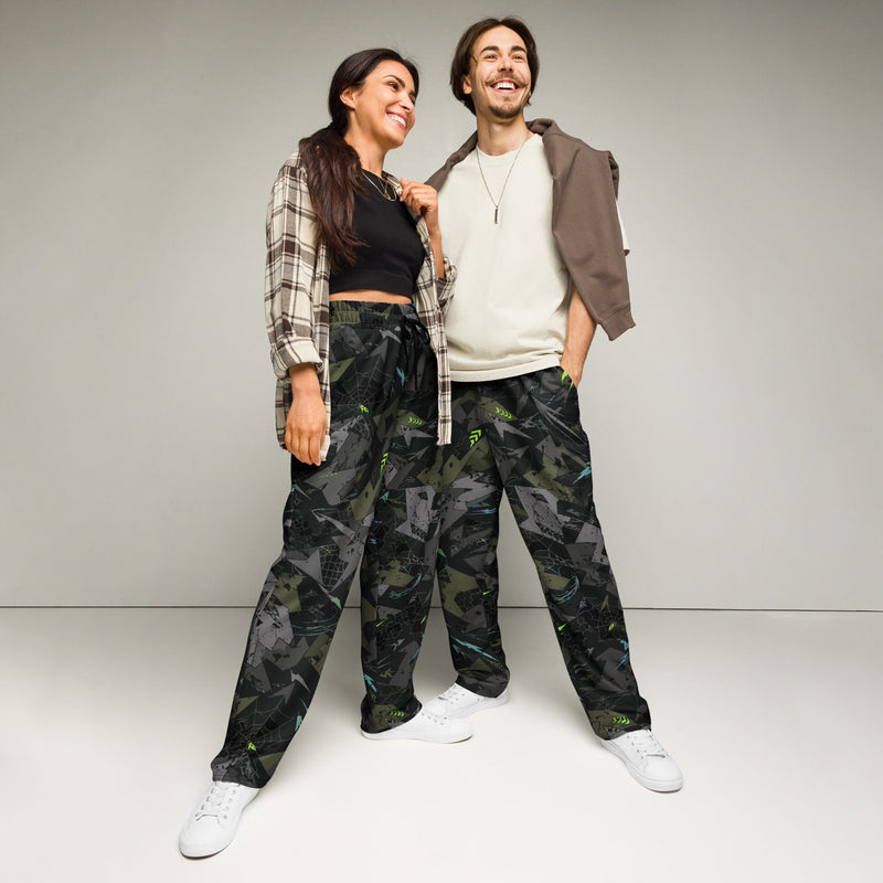 Spider Wall Reflex CAMO Unisex Wide-Leg Joggers - 2XS