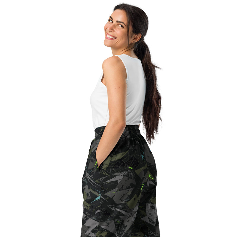 Spider Wall Reflex CAMO Unisex Wide-Leg Joggers