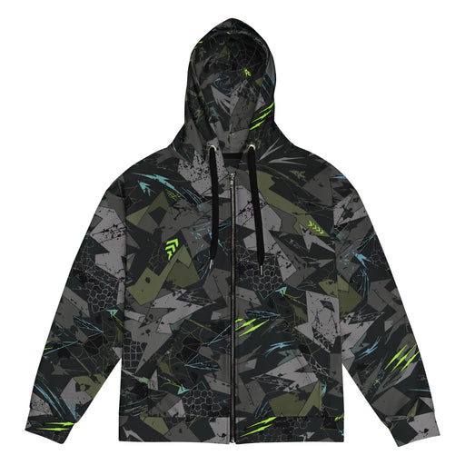 Spider Wall Reflex CAMO Unisex Zip Hoodie - 2XS