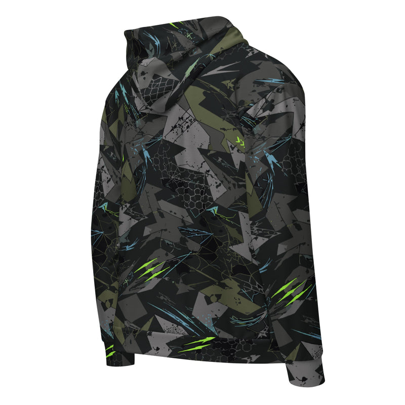Spider Wall Reflex CAMO Unisex Zip Hoodie