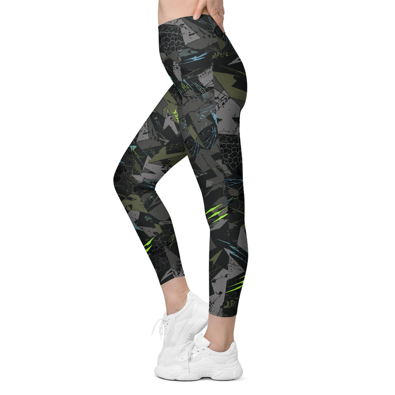 Spider Wall Reflex CAMO Womens Leggings with Pockets - Women