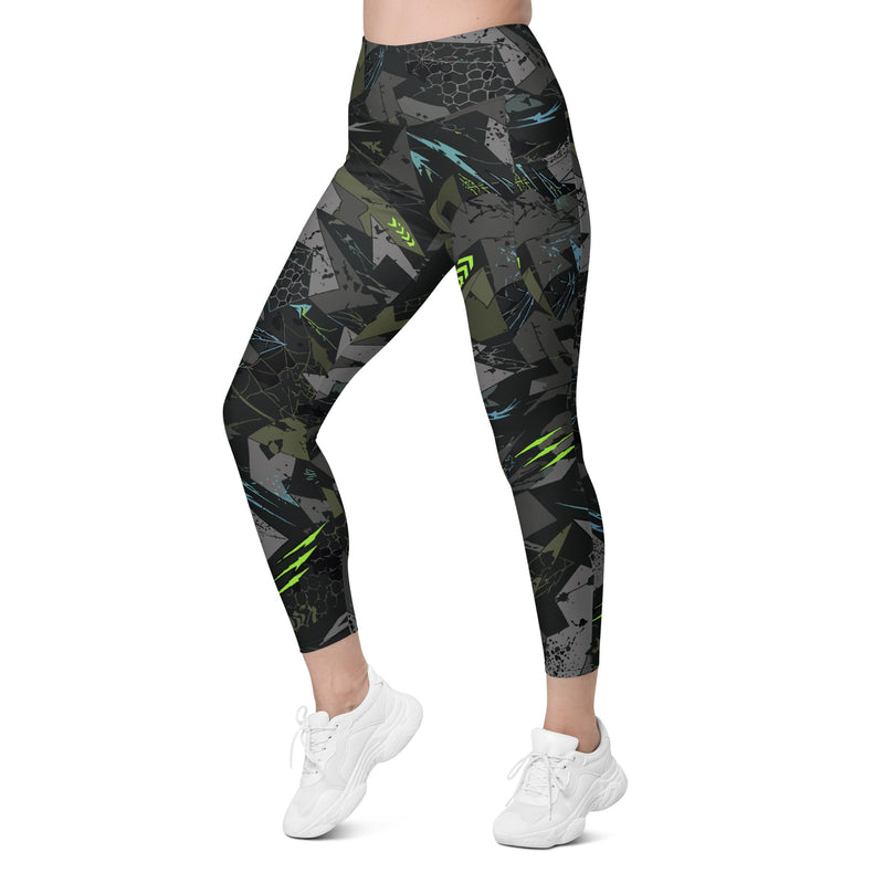 Spider Wall Reflex CAMO Womens Leggings with Pockets - Women