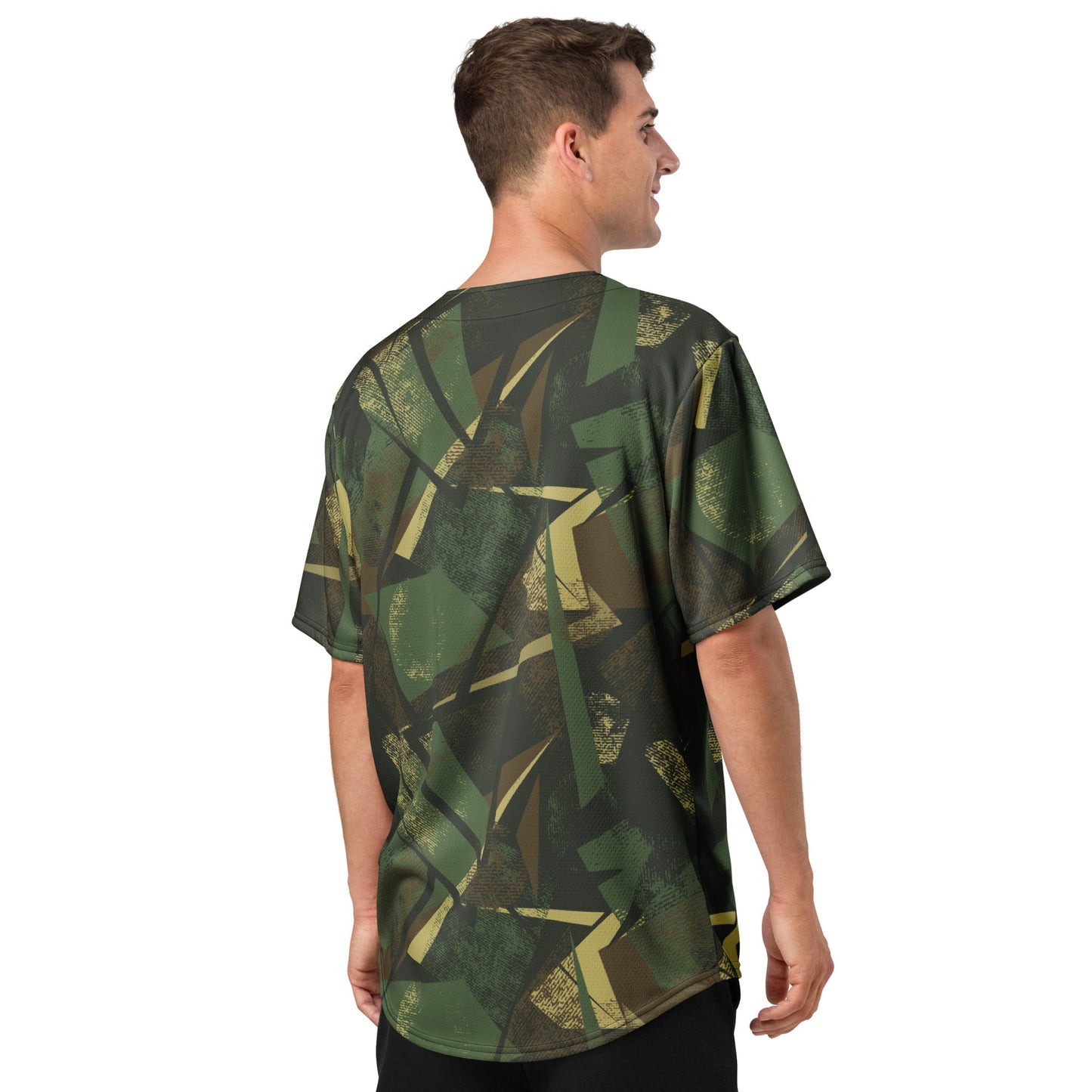 Splinter Vector Jungle CAMO baseball jersey - Baseball Jerseys