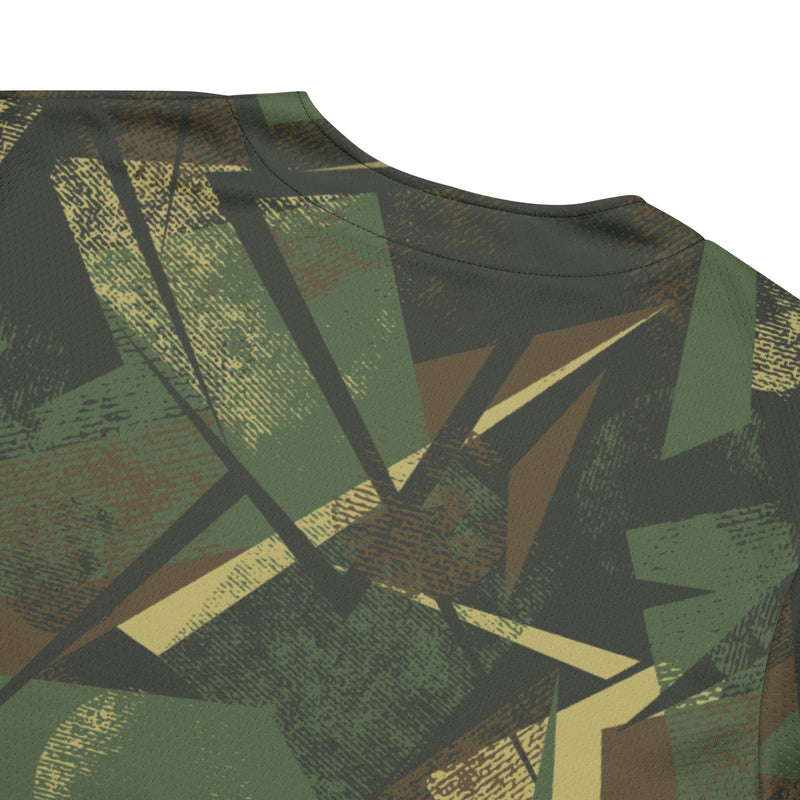 Splinter Vector Jungle CAMO Unisex Baseball Jersey