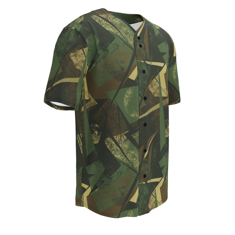 Splinter Vector Jungle CAMO Unisex Baseball Jersey