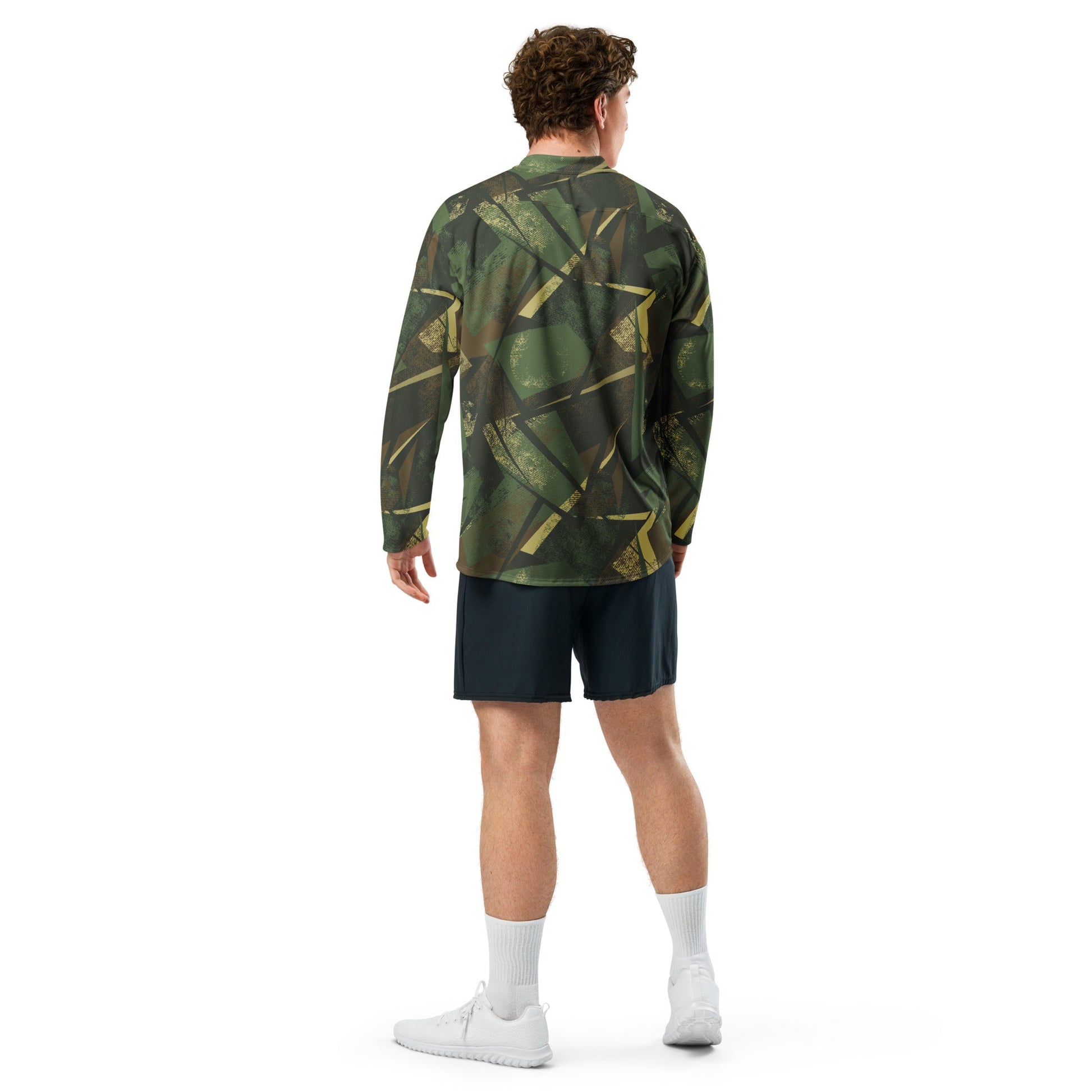 Splinter Vector Jungle CAMO hockey fan jersey - Hockey Jerseys