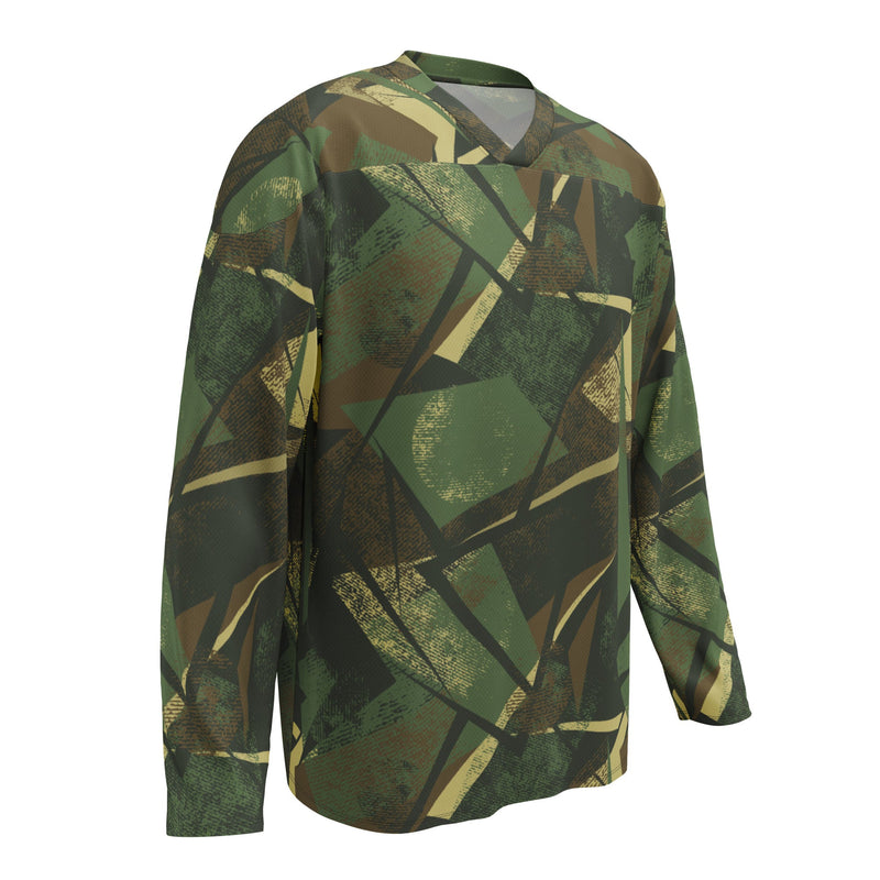 Splinter Vector Jungle CAMO Unisex Hockey Fan Jersey
