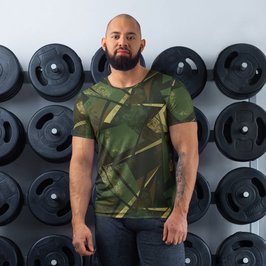 Splinter Vector Jungle CAMO Mens athletic t-shirt - XS - Athletic T-Shirts