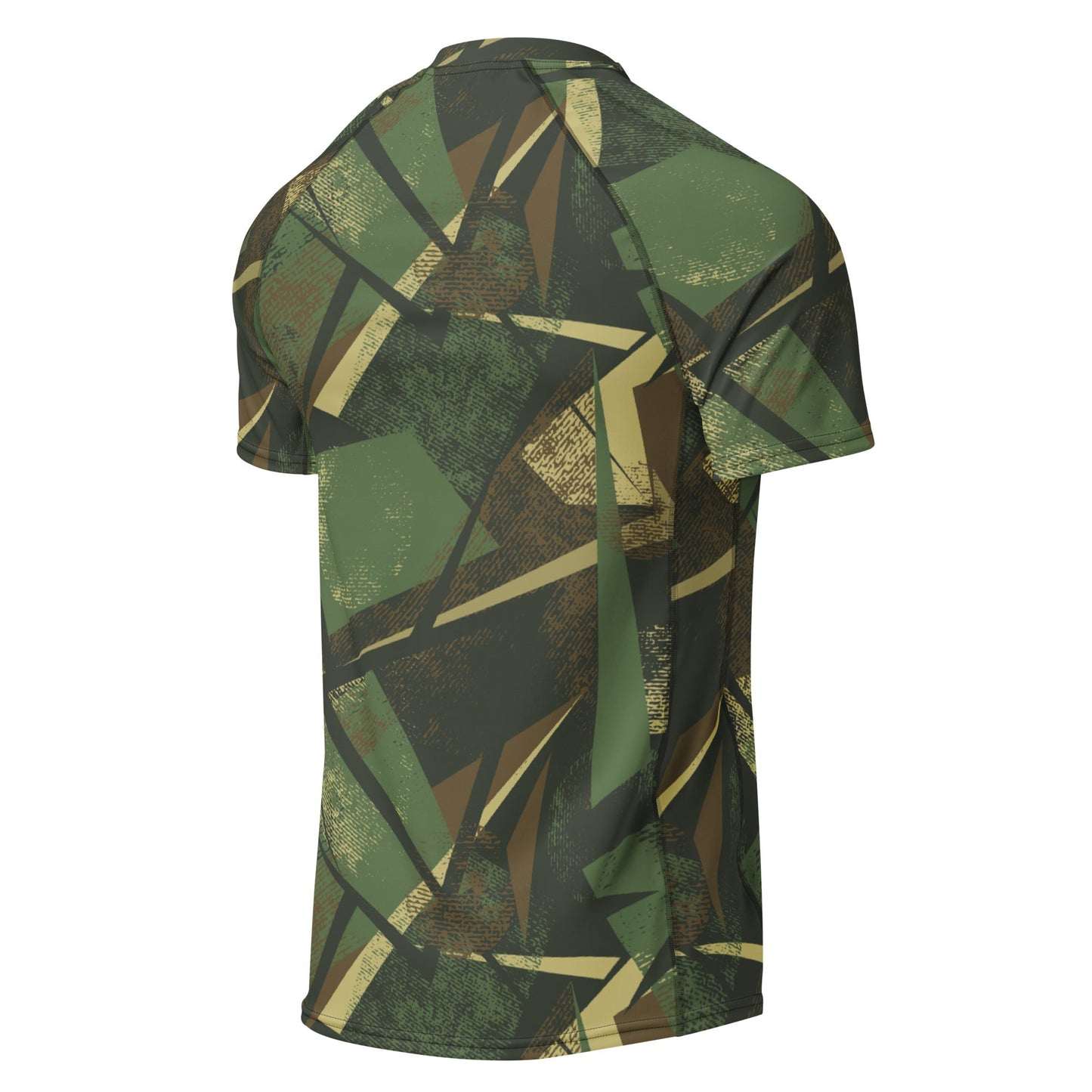 Splinter Vector Jungle CAMO Mens Short-Sleeve Rash Guard