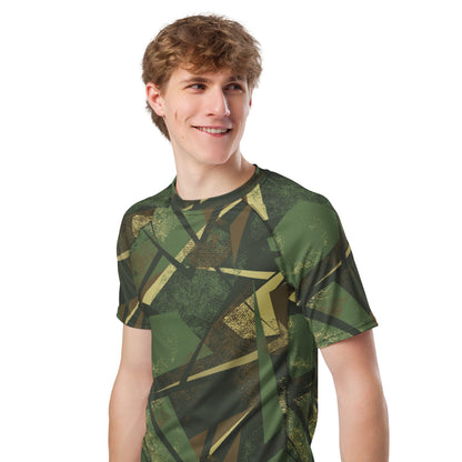 Splinter Vector Jungle CAMO Mens Short-Sleeve Rash Guard