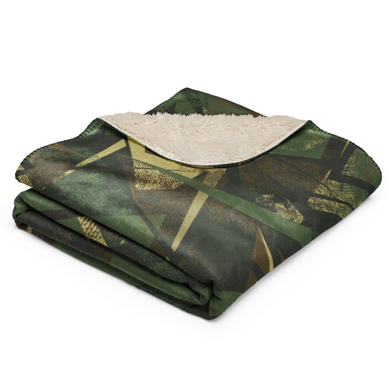 Splinter Vector Jungle CAMO Sherpa Blanket