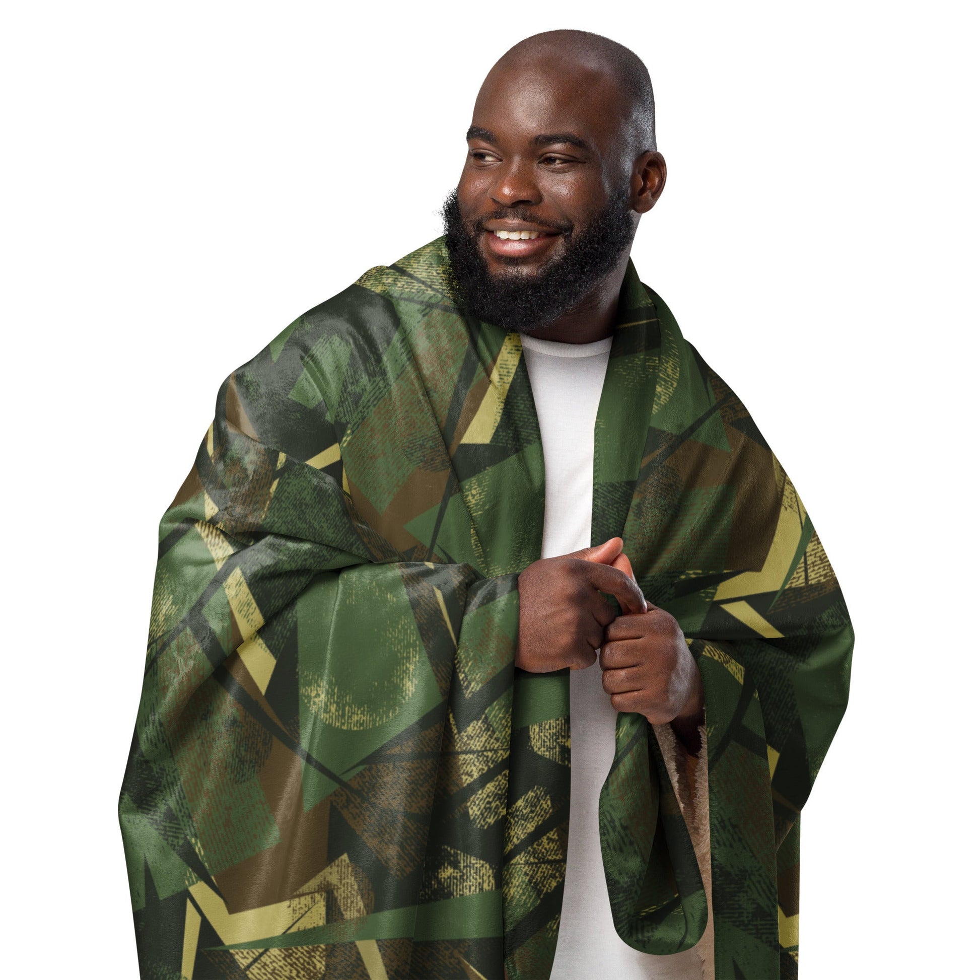 Splinter Vector Jungle CAMO Sherpa blanket - Blankets