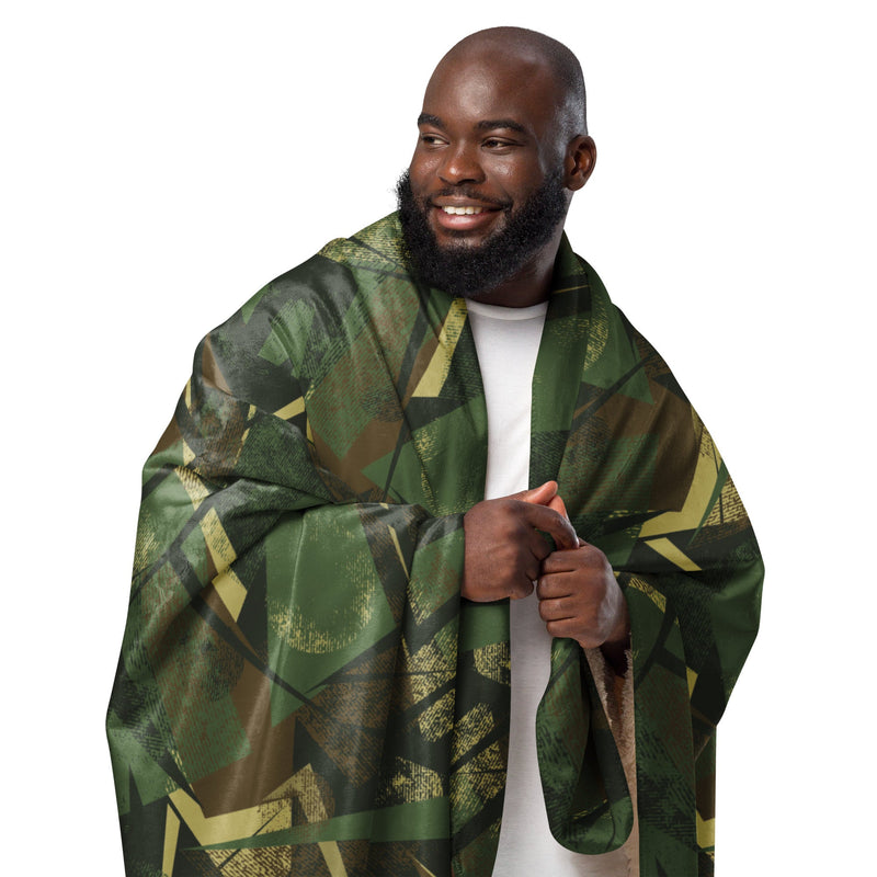 Splinter Vector Jungle CAMO Sherpa Blanket