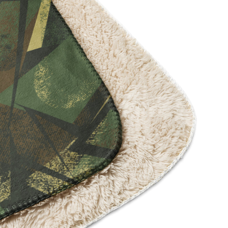 Splinter Vector Jungle CAMO Sherpa Blanket